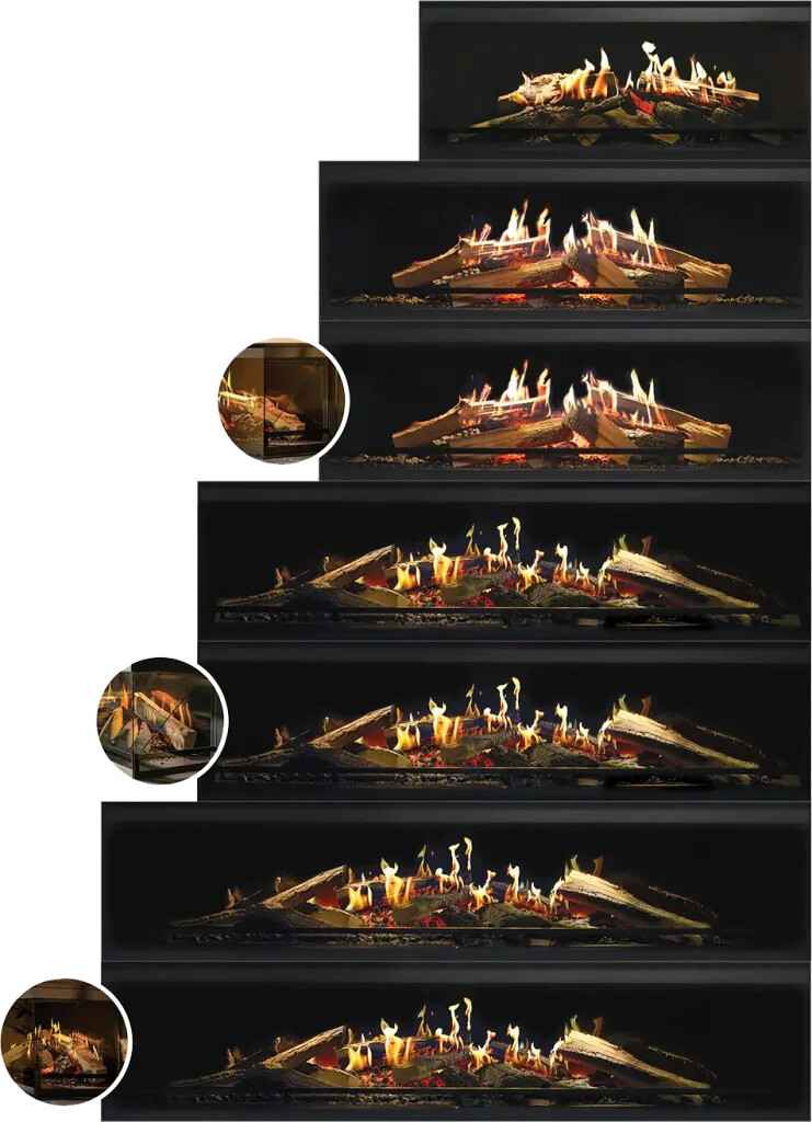 Mendota E-One Electric Fireplace
