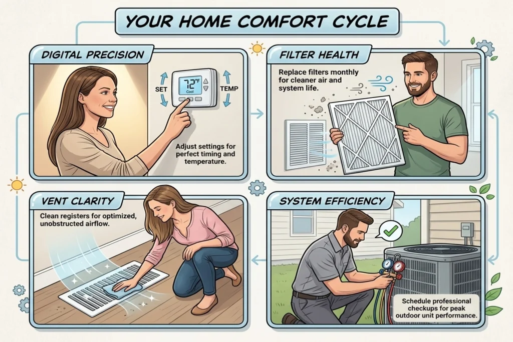 Spring HVAC checklist helps West Lafayette homeowners prepare for summer