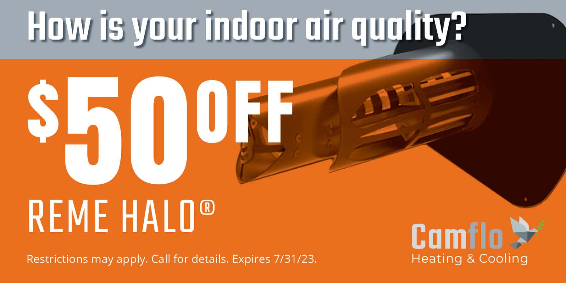  Off REME HALO Expires 7/31/2023