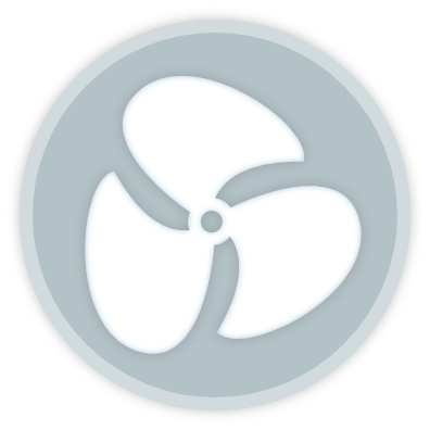 Cooling service icon.