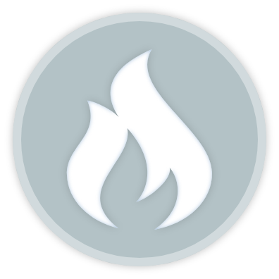 Heating service icon.
